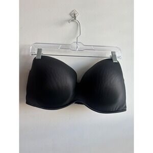 Cacique Black Strapless Bra Womens 40F‎